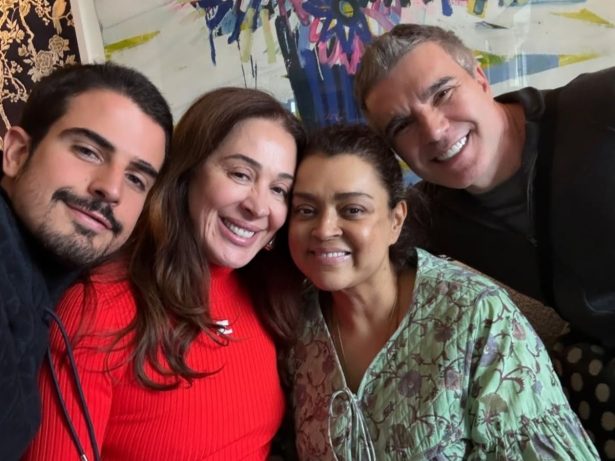 Preta Gil recebe visita de Claudia Raia e Enzo Celulari durante tratamento nos EUA