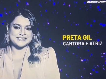 Prêmio Grande Otelo: Preta Gil é ovacionada durante homenagem