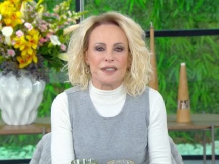 Ana Maria Braga causa risadas ao chamar atenção da equipe técnica do “Mais Você”