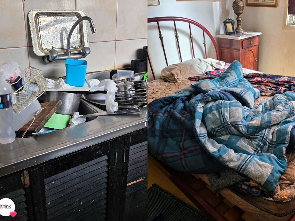 Rejane Schumann é encontrada abandonada em apartamento - Foto: Reprodução: Deise Falci