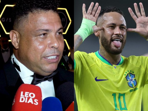 Ronaldo avalia atual fase de Neymar e declara: “Nossa maior esperança”