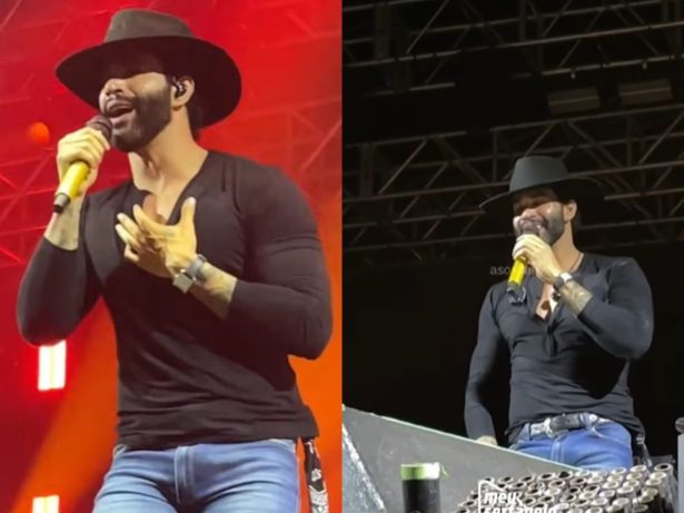 Sem aliança com Andressa Suita, Gusttavo Lima explica motivo durante show