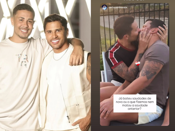 “Já bateu saudade?”: Carlinhos Maia reage a pergunta de fã sobre recaída com Lucas Guimarães