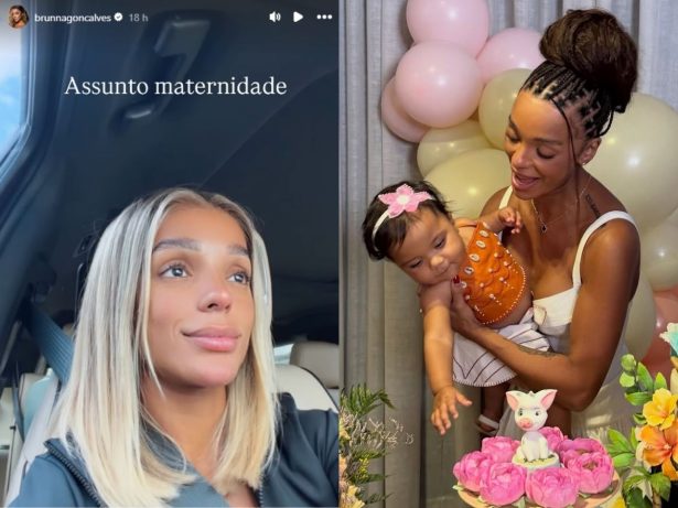 Dentinhos à vista! Brunna Gonçalves desabafa sobre desafios com a alimentação da filha