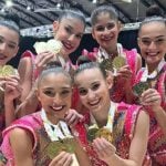 Brasil vence etapa da Copa do Mundo de ginástica rítmica de forma invicta
