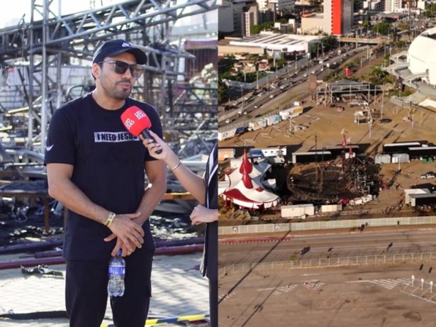 Tirullipa relata desespero após incêndio destruir circo em Natal: “Eu desabei”