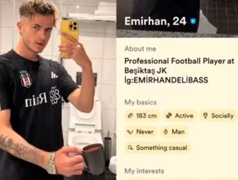 Que situação! Jogador turco é demitido após clube descobrir conta em app de namoro