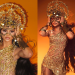Mileide Mihaile recupera coroa e volta ao posto de rainha de bateria da Unidos da Tijuca