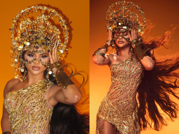 Mileide Mihaile recupera coroa e volta ao posto de rainha de bateria da Unidos da Tijuca