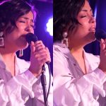 Lissa Martins se emociona no primeiro show após a morte do marido, JP Mantovani