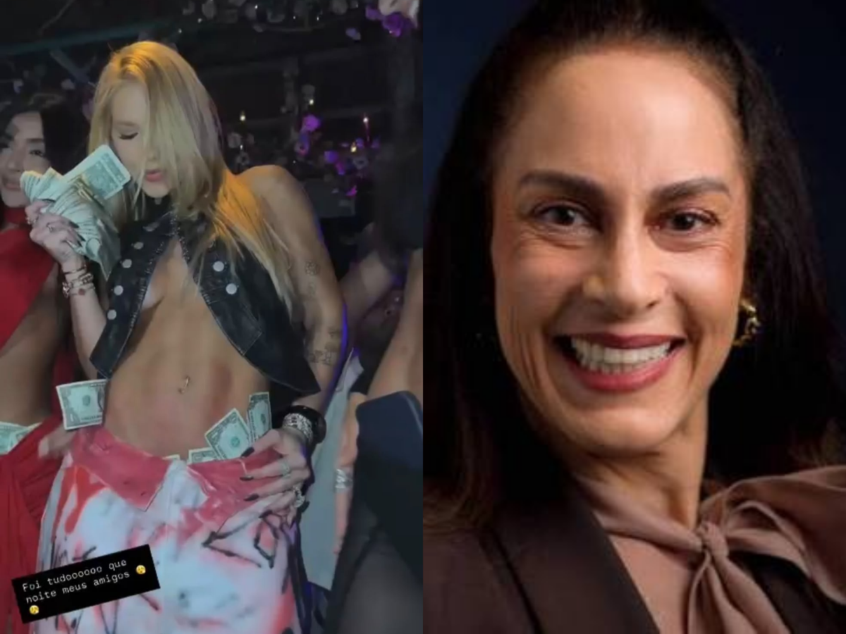 Silvia Abravanel criticou Virginia Fonseca após vídeo onde influenciadora aparece com notas de dólares na calcinha / Reprodução 
