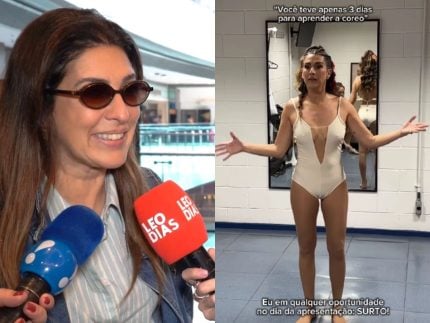 Fernanda Paes Leme revela rotina intensa no “Dança dos Famosos”