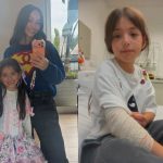 Sabrina Sato relata susto após filha sofrer acidente de patinete: “Meu coração foi junto”
