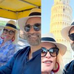 Ana Maria Braga curte férias na Itália ao lado do marido, Fábio Arruda