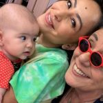 Ex-sogra de Sabrina Sato, Leda Nagle relembra foto com apresentadora e neta: “Adoro”