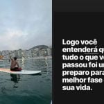 Dono de Porsche que bateu em idoso volta para as redes sociais e posta foto na praia