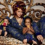 Rihanna e os filhos, RZA e Riot