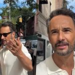 Rodrigo Santoro é abordado na rua e fala sobre profissão: “Finjo ser pessoas que não sou”