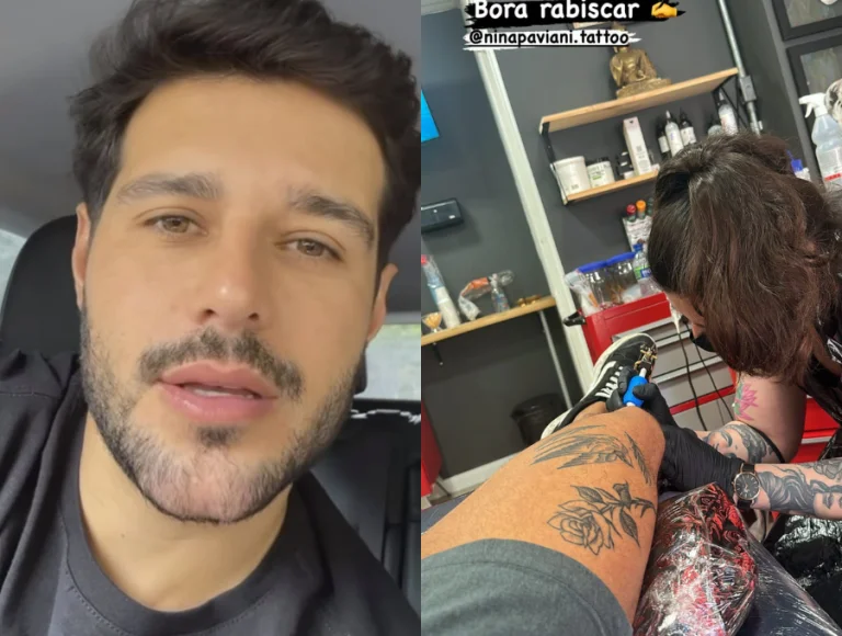 Rodrigo Mussi fala sobre tatuagens em cicatrizes de acidente. Leia!