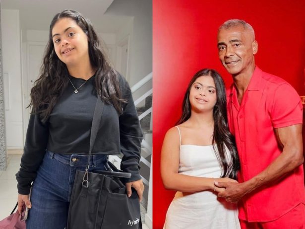 Ao lado do pai, filha de Romário fala sobre autonomia: “Quem decide quem eu quero ser sou eu”