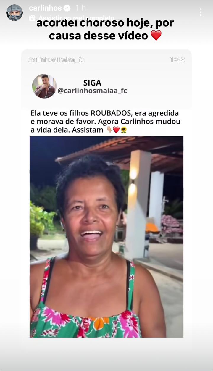 Reprodução/Instagram/@carlinhos