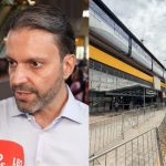 Trem da BYD surpreende em inauguração de estação de monotrilho