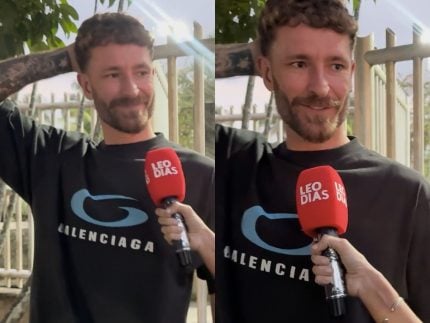 Léo Pereira diz que nunca deixou de pagar pensão e conta tudo na saída do Fórum
