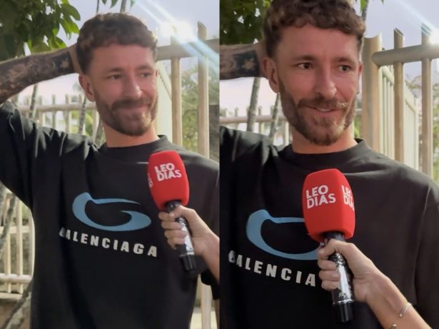 Léo Pereira diz que nunca deixou de pagar pensão e conta tudo na saída do Fórum