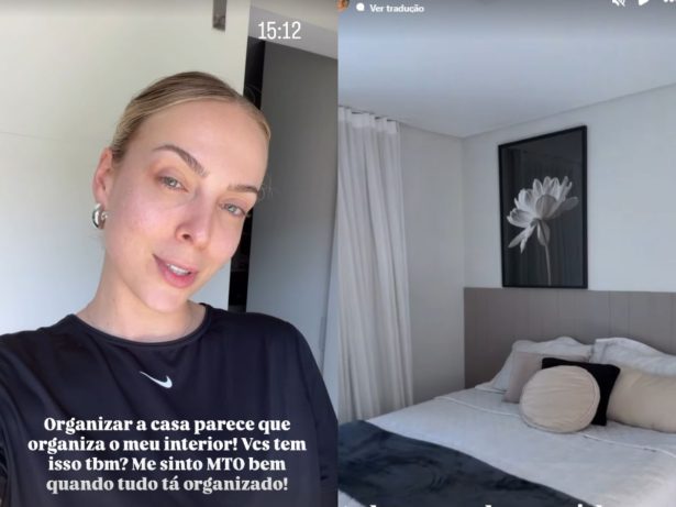 Após Cocielo deixar a mansão, Tata Estaniecki renova decoração: “Organiza o meu interior”