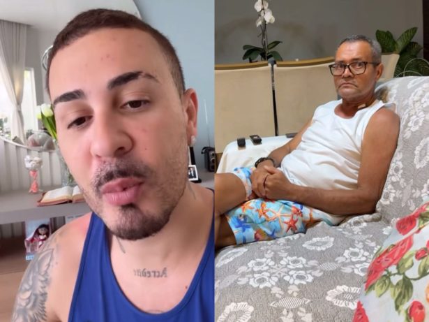 Carlinhos Maia revela receio do pai com os gastos do tratamento contra o câncer