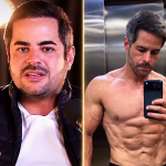 Kaká Diniz exibe corpo sarado e impressiona com antes e depois: “Uma chave virou”