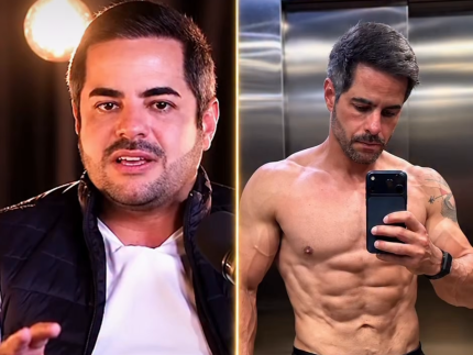Kaká Diniz exibe corpo sarado e impressiona com antes e depois: “Uma chave virou”