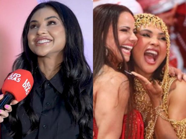 ”Sambar ao lado da rainha das rainhas é inspirador” declara Mileide Mihaile sobre Viviane Araújo