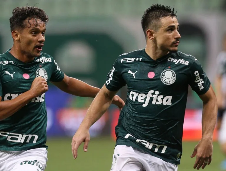 Gustavo Scarpa e William Bigode foram parceiros de Palmeiras. Foto: Reprodução