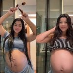Ary Mirelle muda o visual e abandona cabelão na reta final da gravidez