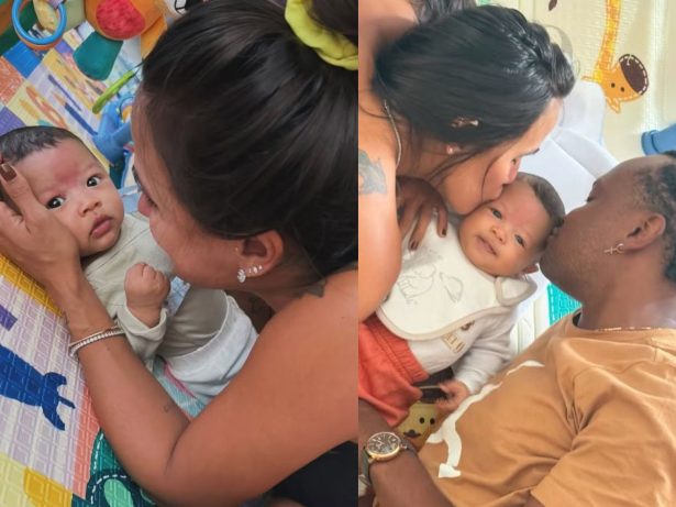 Carol Peixinho encanta web com novas fotos de Bento, filho com Thiaguinho