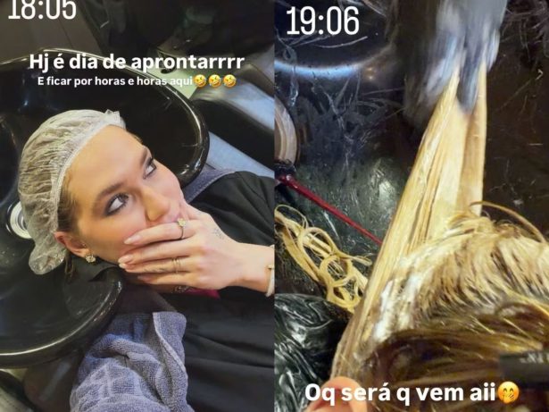 Em preparação para o Carnaval, Virginia anuncia novidade no visual: “Dia de aprontar”