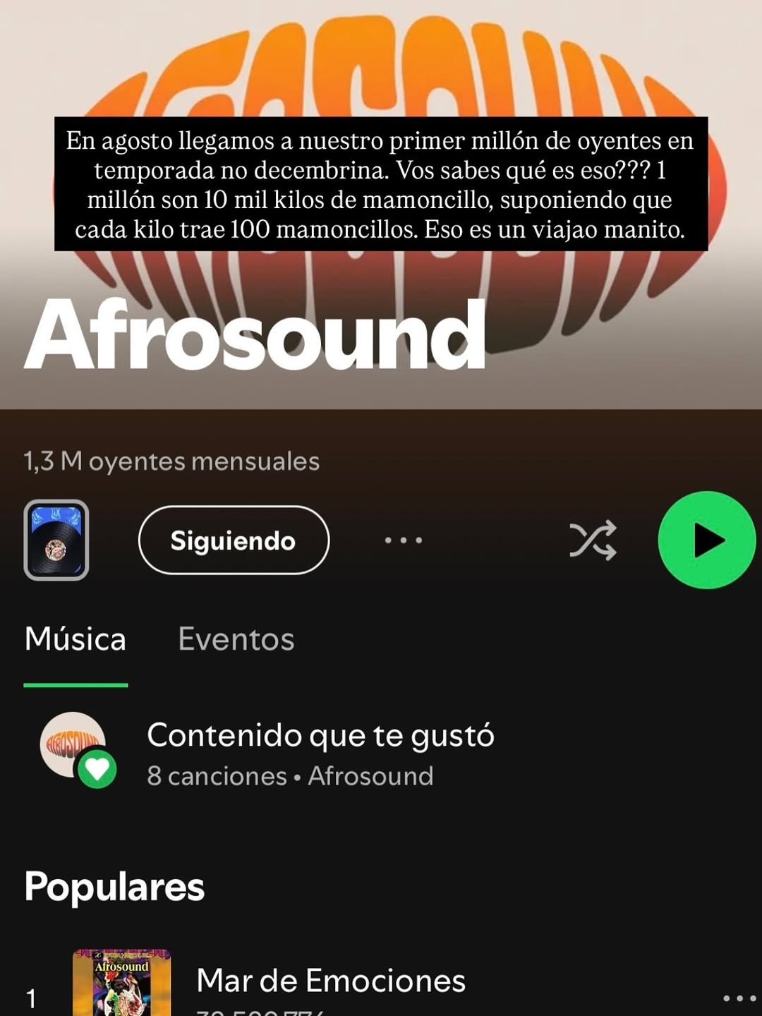 Reprodução: Spotify/Afrosound