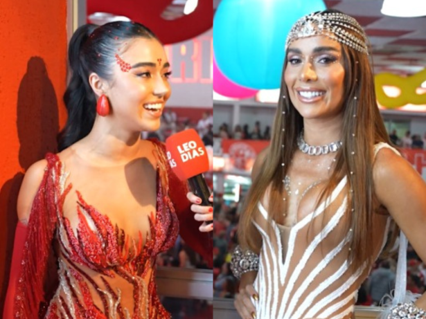Tati Barbieri celebra primeira vez ao lado da filha no desfile do Salgueiro: “Era meu sonho”
