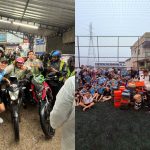 Debaixo de chuva, Zé Vaqueiro visita a Rocinha e apoia projetos sociais