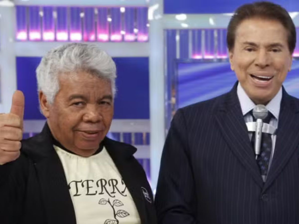 Roque e Silvio Santos / Reprodução