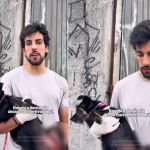 Julinho Casares resgata cadela esfaqueada no interior de SP