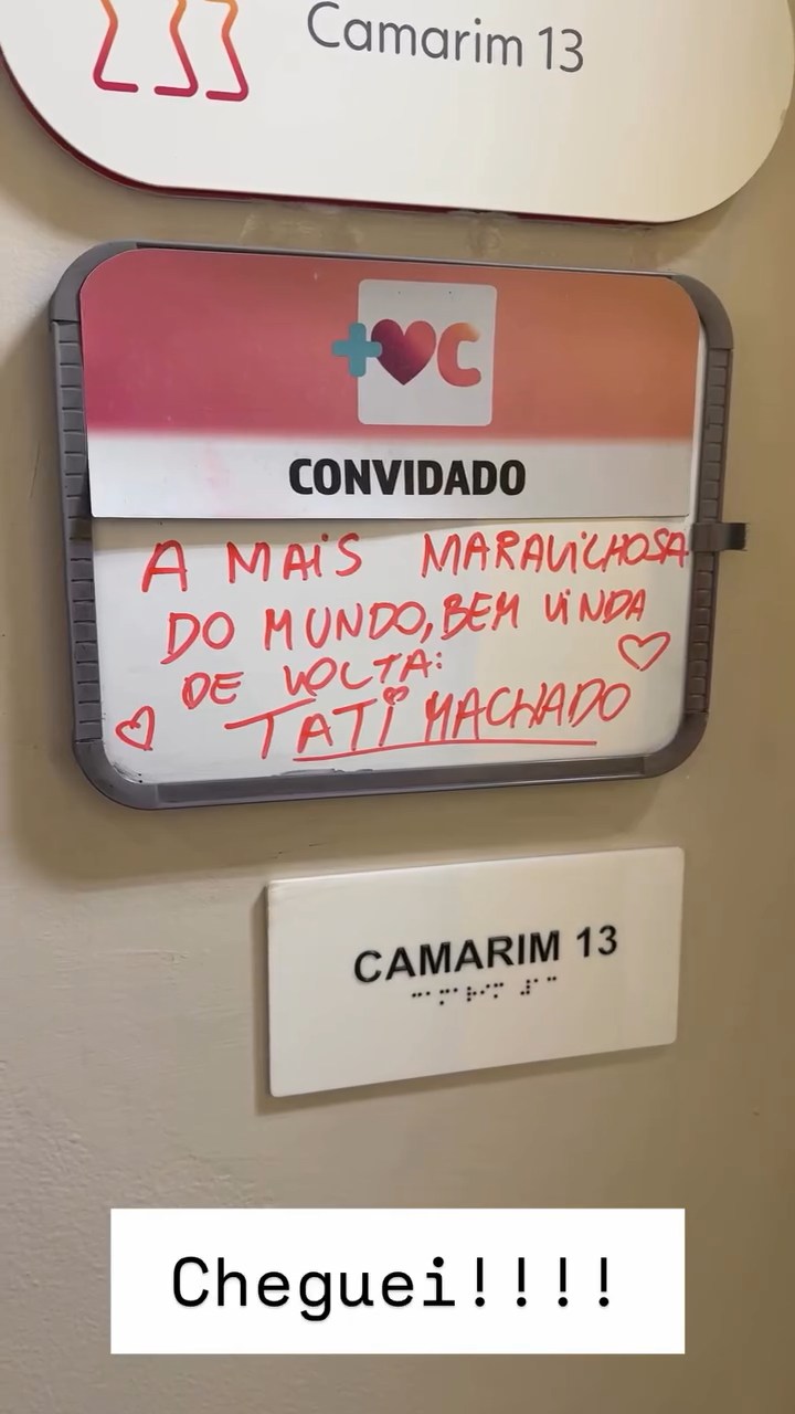 Reprodução: Instagram @tati Reprodução: Instagram @tati