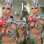 Tati Minerato revela que fez aula de samba para brilhar como musa da Mocidade