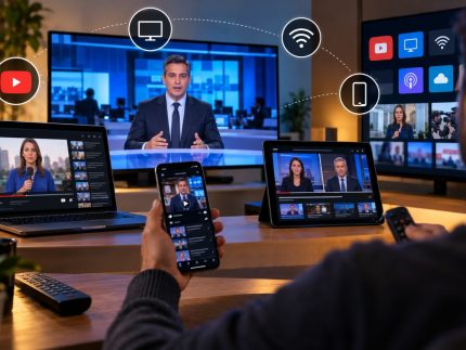 A televisão já não cabe mais apenas na televisão