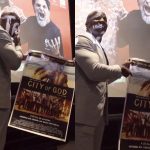 Terry Crews chora ao ganhar pôster autografado de “Cidade de Deus”: “Amo este país”