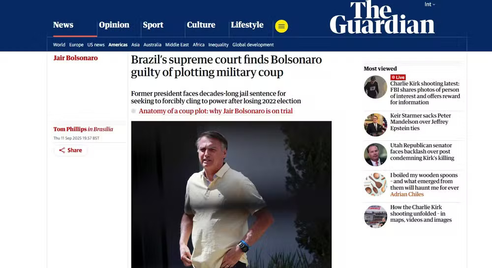 Reprodução: The Guardian