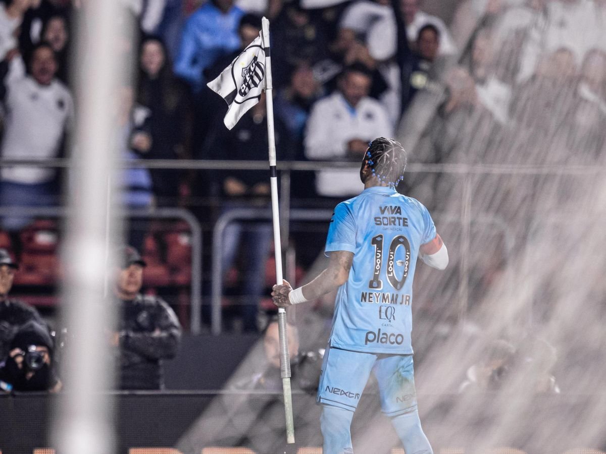 Reprodução/x: @SantosFC