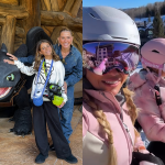 Férias no exterior! Confira registros de Deborah Secco e filha curtindo Orlando e Aspen