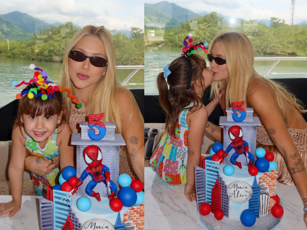 Virginia Fonseca celebra cinco anos da primogênita, Maria Alice: “Amor que dói na alma”